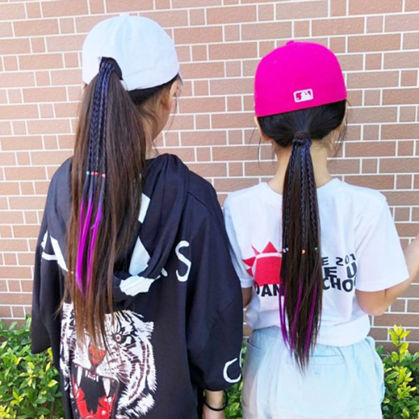 メール便対象商品】エクステ ワンタッチ ゴムで結ぶだけ 女の子 ダンス イベント つけ毛 ハロウィン ダンサーキッズ レディース コーンロウ  :qs098:S-Lab - 通販 - Yahoo!ショッピング
