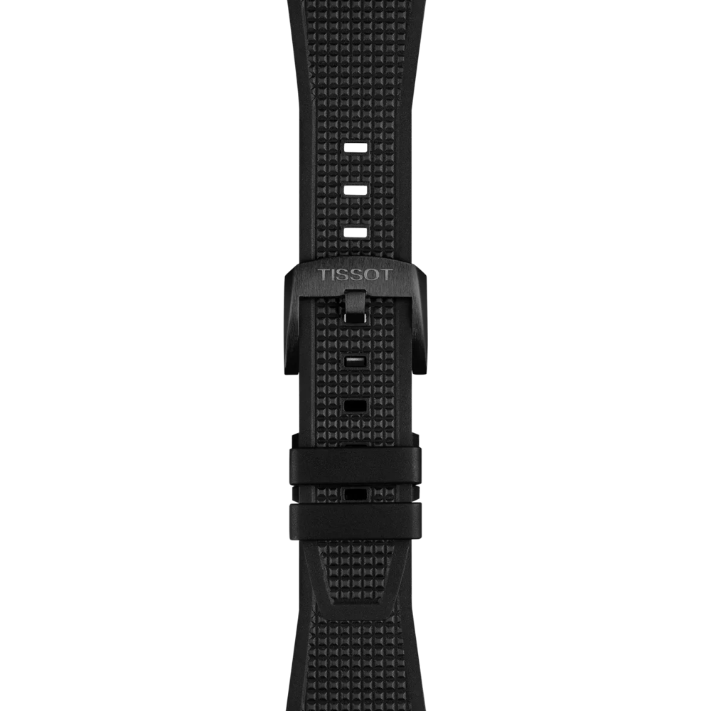 Tissot ティソ PRX T137.410 用 替え ラバー ラグ12mm TISSOT ティソ PRX 自動巻 カーボンケース40mm ラバーストラップ