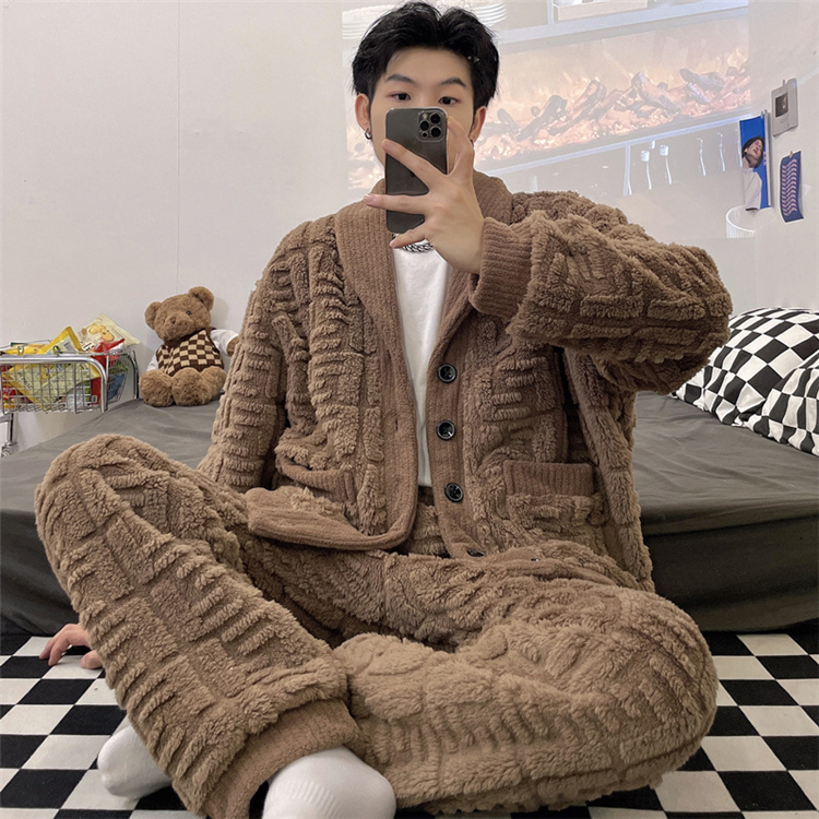 パジャマ メンズ 上下セット 前開き 衿付き ポケット付き 長袖 長ズボン フランネル あったか ふんわり 厚手 冬用 ルームウェア 部屋着 [モリケイ]  フランネル パジャマ メンズ 長袖 冬用 ルームウェア ナイトウェア 冬 前開き 衿付き 上下セット 長ズボン 無地 [モリケイ] フランネル パジャマ メンズ 長袖 冬用 ルームウェア ナイトウェア 冬 前開き 衿付き 上下セット 長ズボン 無地