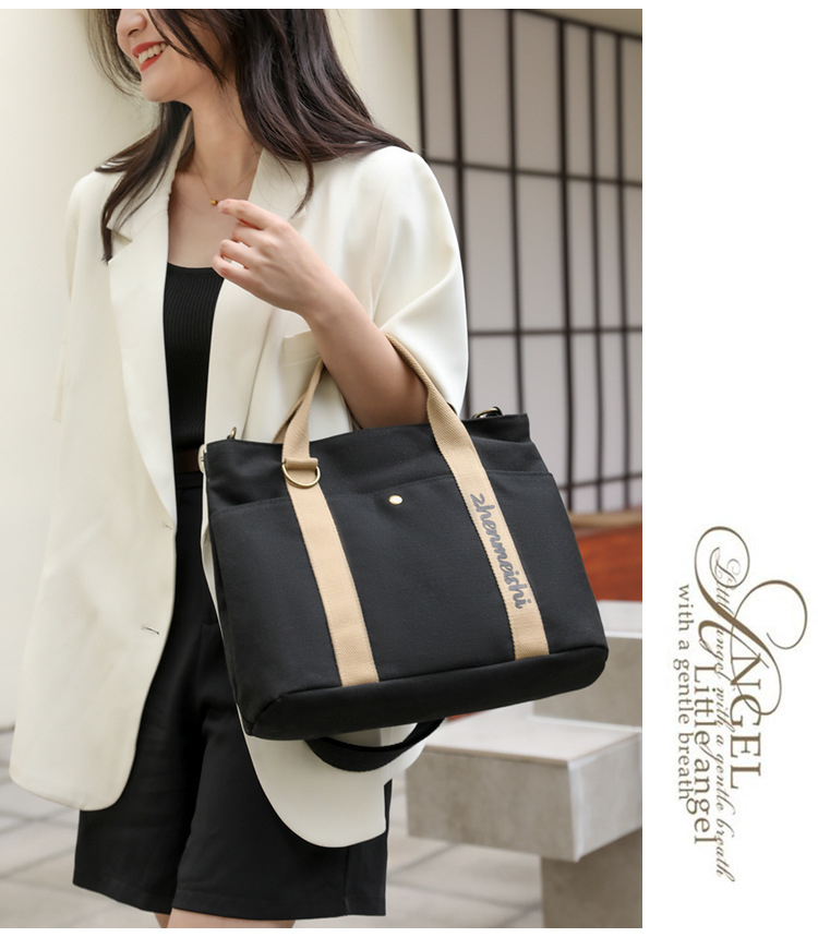 3color 手織り 3WAY トートバッグ ショルダーバッグ キャンバス トートバッグ ショルダーバッグ カバン 3way バッグ