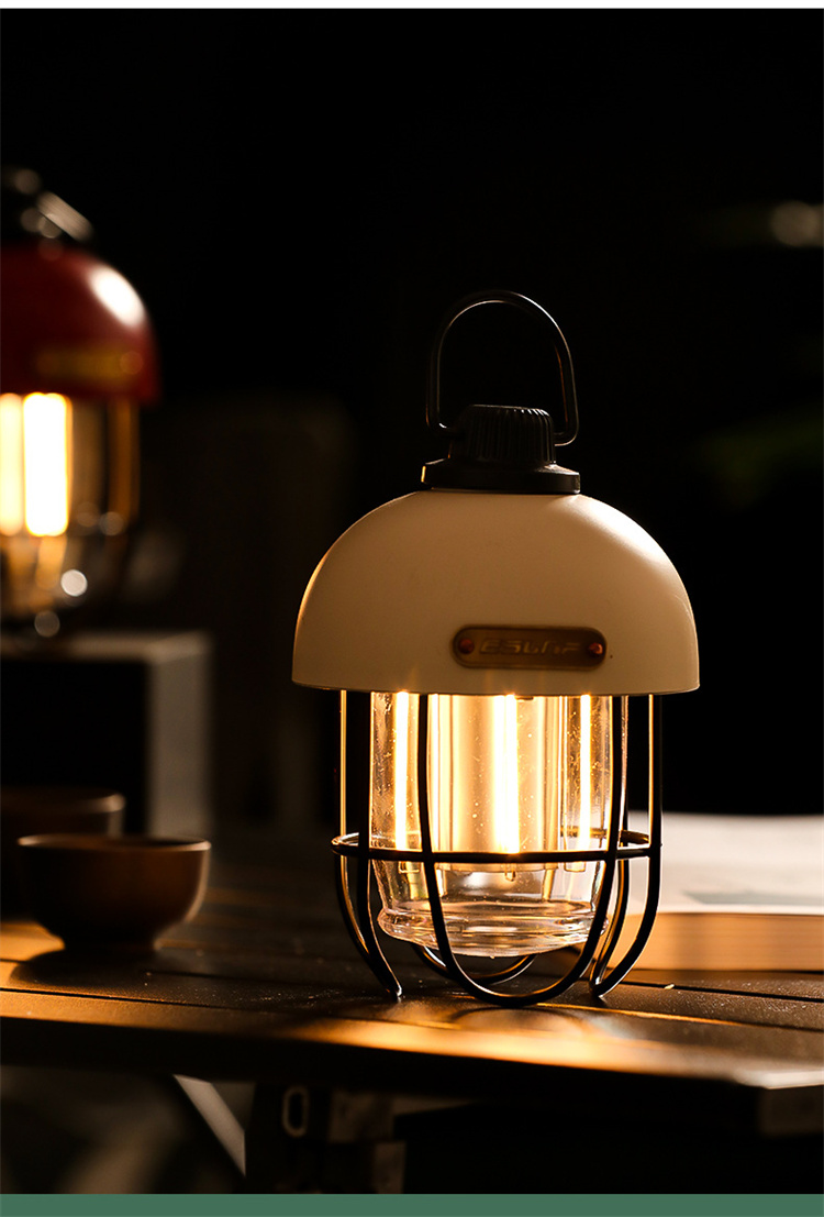 LEDランタン 充電式 BEVA どんぐり形状ミニキャンプ ライト 昼光色・昼