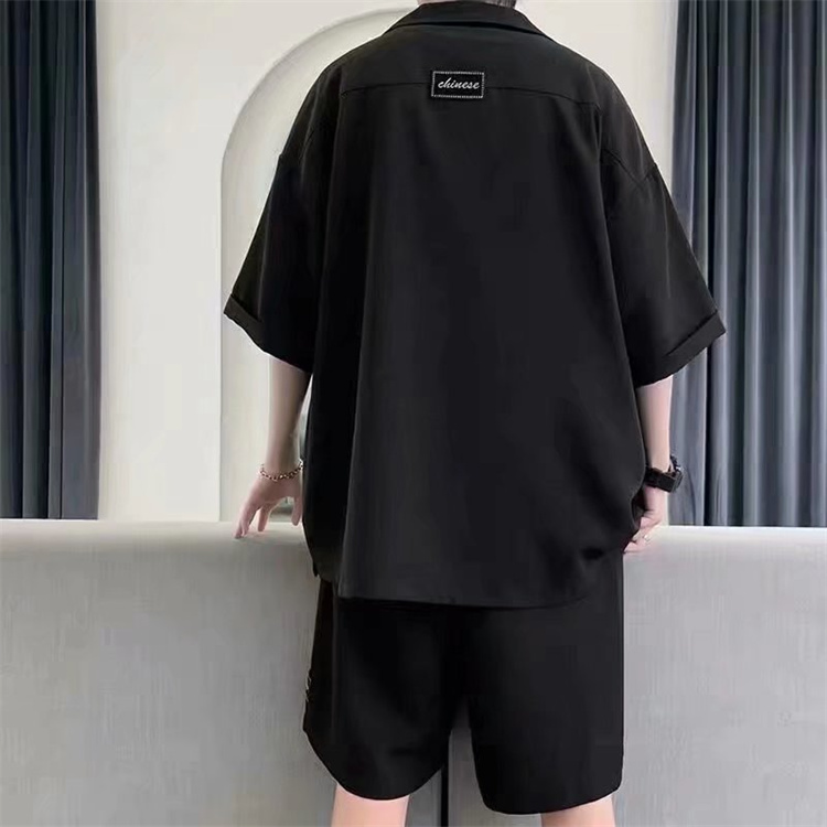 メンズ 夏用 薄手 ジャケット&ショートパン セットアップ メンズセットアップ 半袖 上下セット サマー 短パン 薄手 涼しい