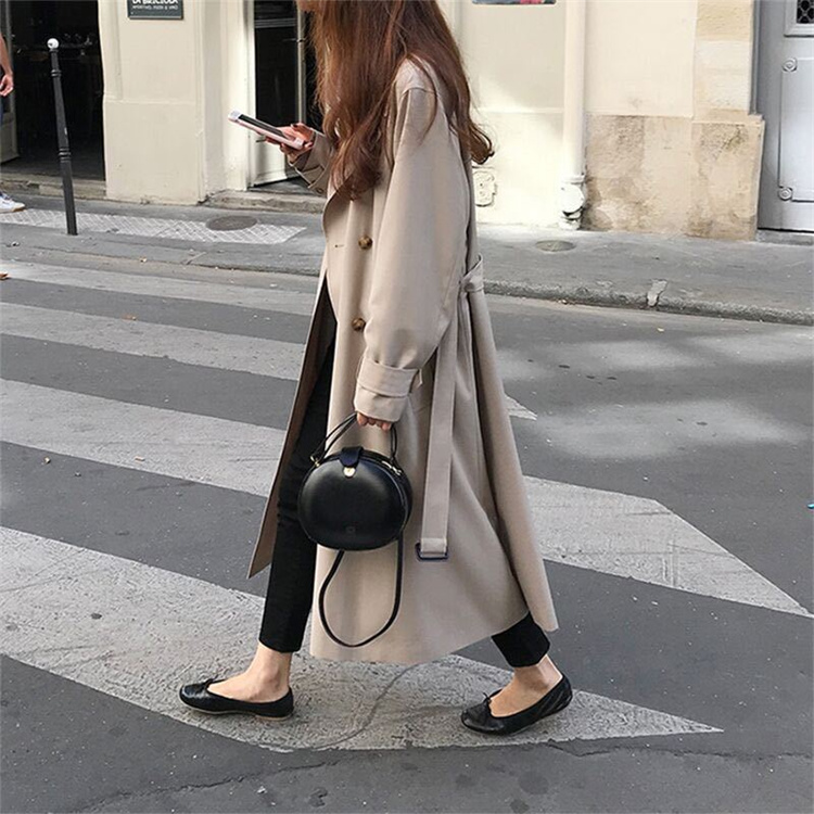 スプリングコート トレンチコート レディース 秋服 春 ロング Aライン