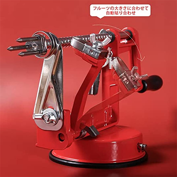ステンレス鋼製 皮むき機 手動 イージーピーラー リンゴ ポテト ステンレス鋼製 皮むき機 手動 イージーピーラー リンゴ ポテト