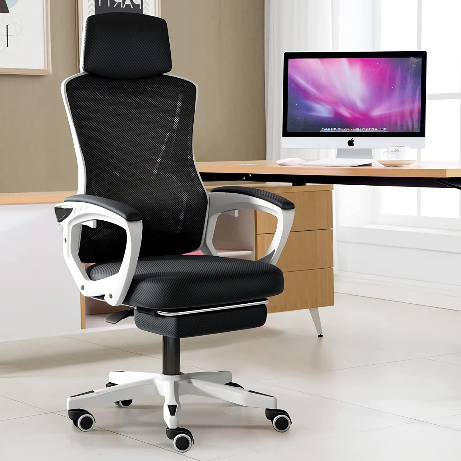 Supsea オフィスチェア 椅子 テレワーク 疲れない デスクチェア ワーク
