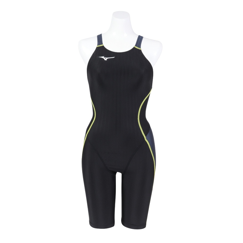 競泳水着 ミズノ MIZUNO 水着 レディース  競泳用ハーフスーツ レースオープンバック WA承認 N2MG122495 高速水着の画像