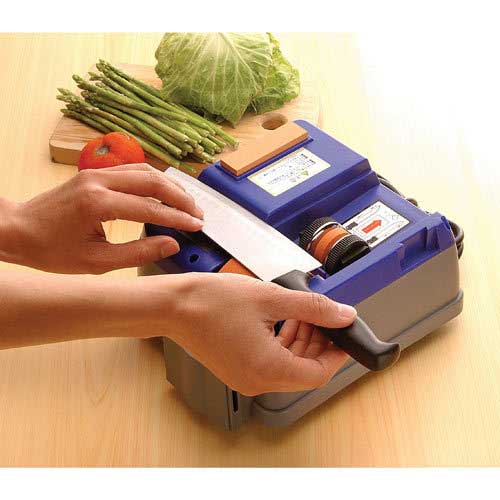 刃物研磨機 電動シャープナー 包丁研ぎ器 : 水彩ねっと - 通販