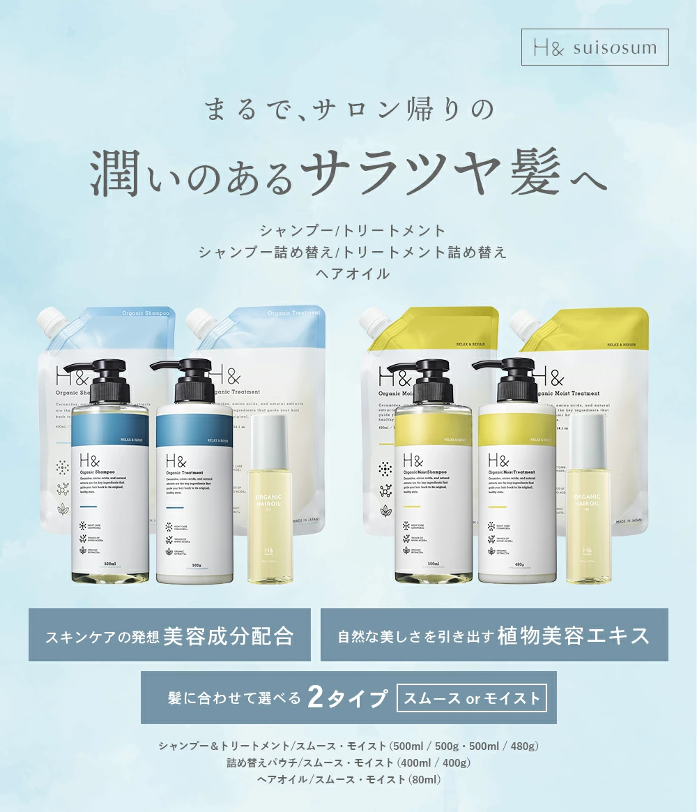 H＆ H&［アッシュアンド〕シャンプー トリートメント セット ボトル2本