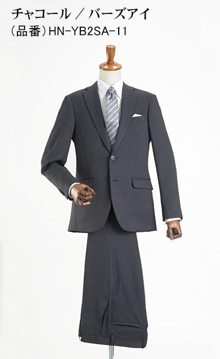 スーツ メンズ スリム ビジネススーツ ウォッシャブルスーツ 2ツボタン