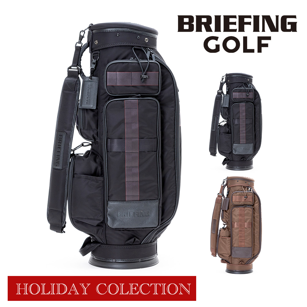 ブリーフィング ゴルフ CR-6 キャディバッグ BRG253D41 ブラック BRIEFING（ブリーフィング） ゴルフ キャディバッグ CR-6 #03 カート型
