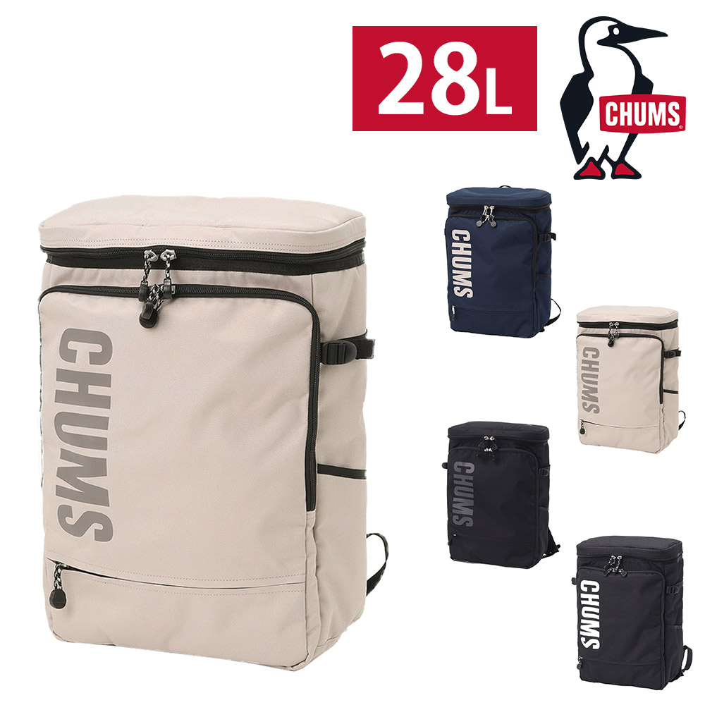 チャムス バッグ リュック デイパック バックパック 大きめ CHUMS リサイクル トップオープンスクエアデイパック 28L B4 A4 CH60-3919 メンズ レディース キッズ | CHUMS | 03
