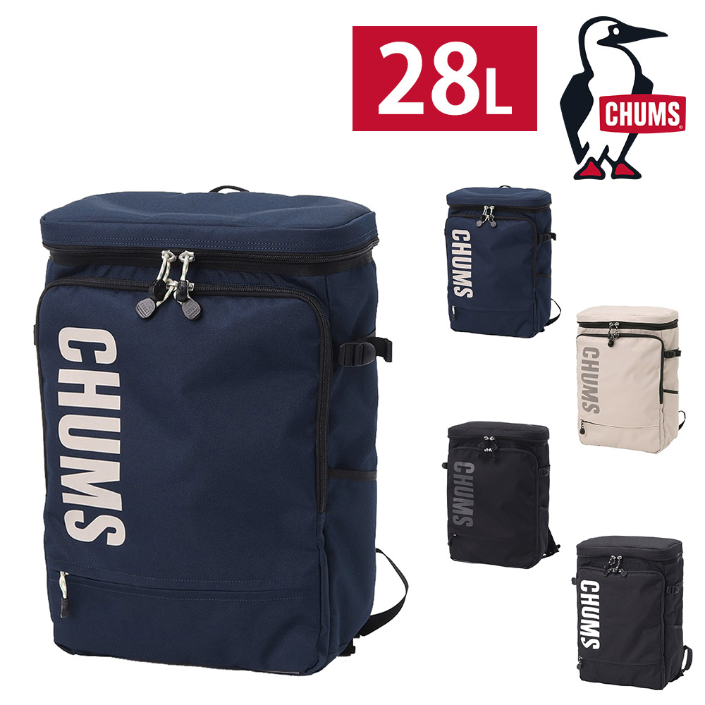 チャムス バッグ リュック デイパック バックパック 大きめ CHUMS リサイクル トップオープンスクエアデイパック 28L B4 A4 CH60-3919 メンズ レディース キッズ | CHUMS | 02
