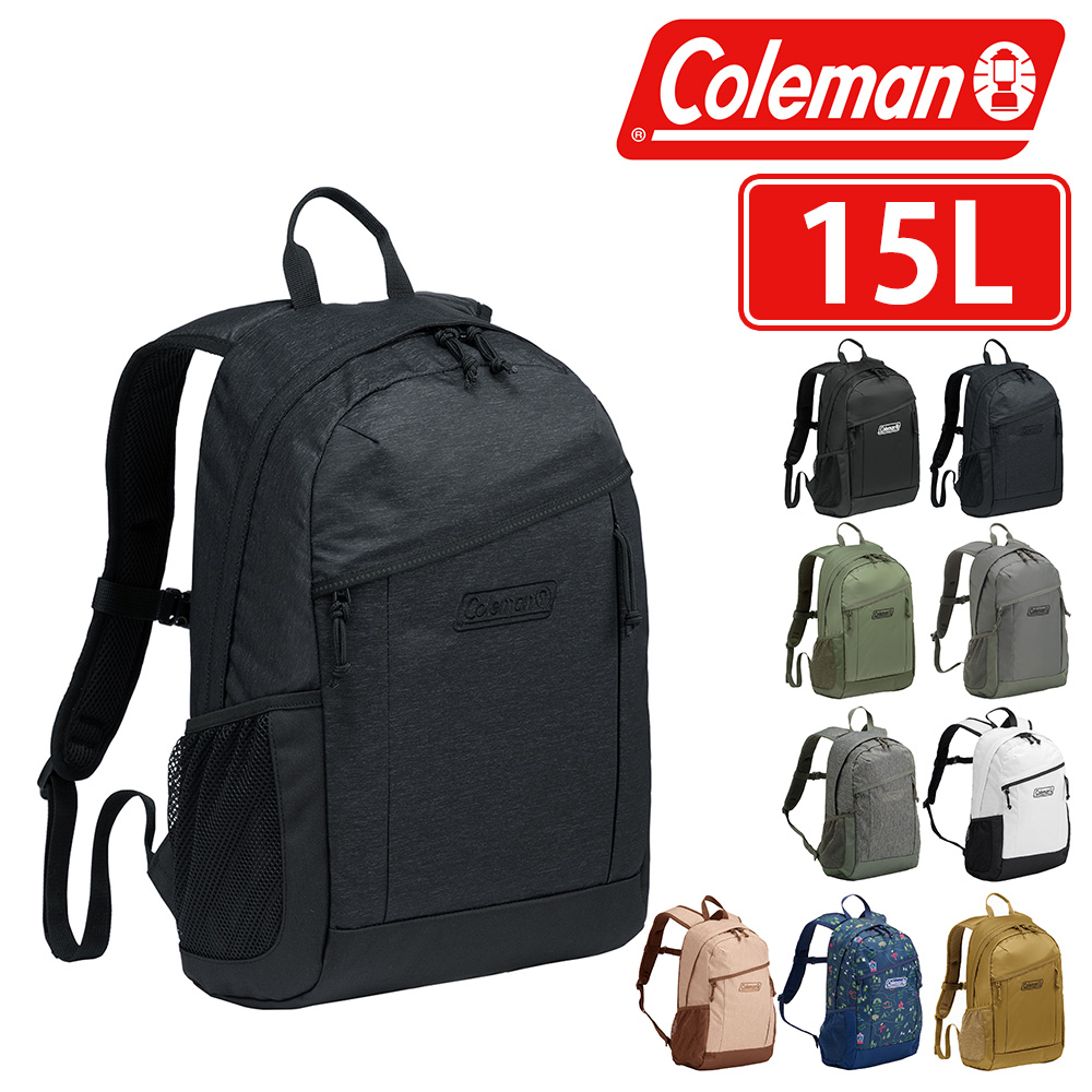 最大P+16% コールマン バッグ リュックサック デイパック バックパック Coleman ウォーカー15 B4 A4 B5 15L メンズ レディース｜suitcase-w｜03