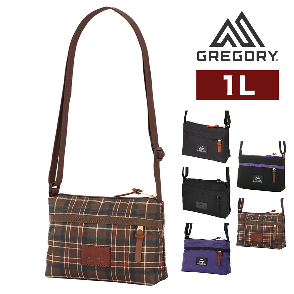 GREGORY（グレゴリー） ショルダーバッグ サコッシュ 1L A5 GREGORY