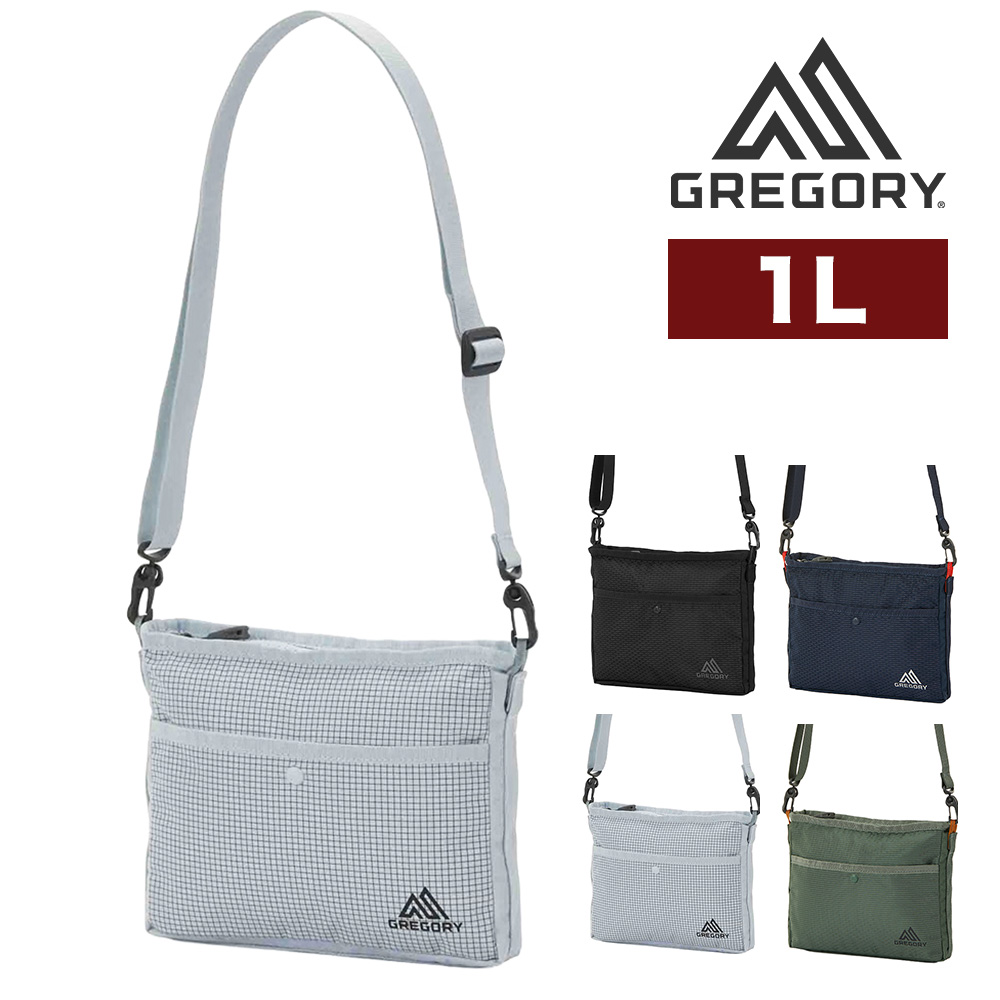 GREGORY（グレゴリー） ショルダーバッグ サコッシュ 2WAY ポーチ 1L
