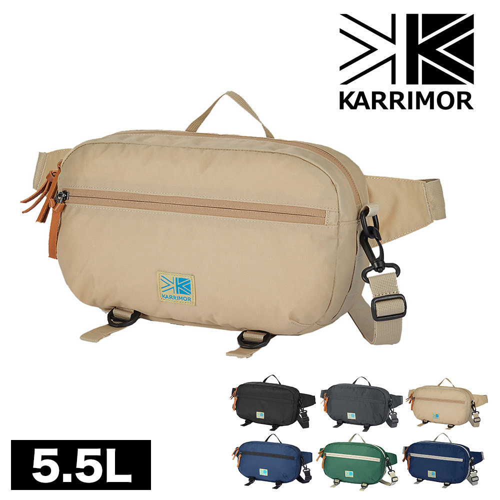 Karrimor（カリマー） ウエストバッグ 2WAY ショルダーバッグ 5.5L A5