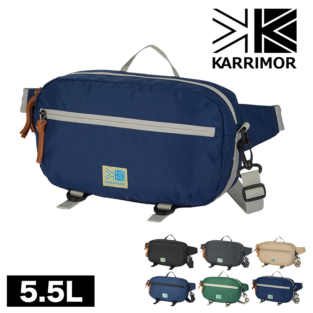 Karrimor（カリマー） ウエストバッグ 2WAY ショルダーバッグ 5.5L A5