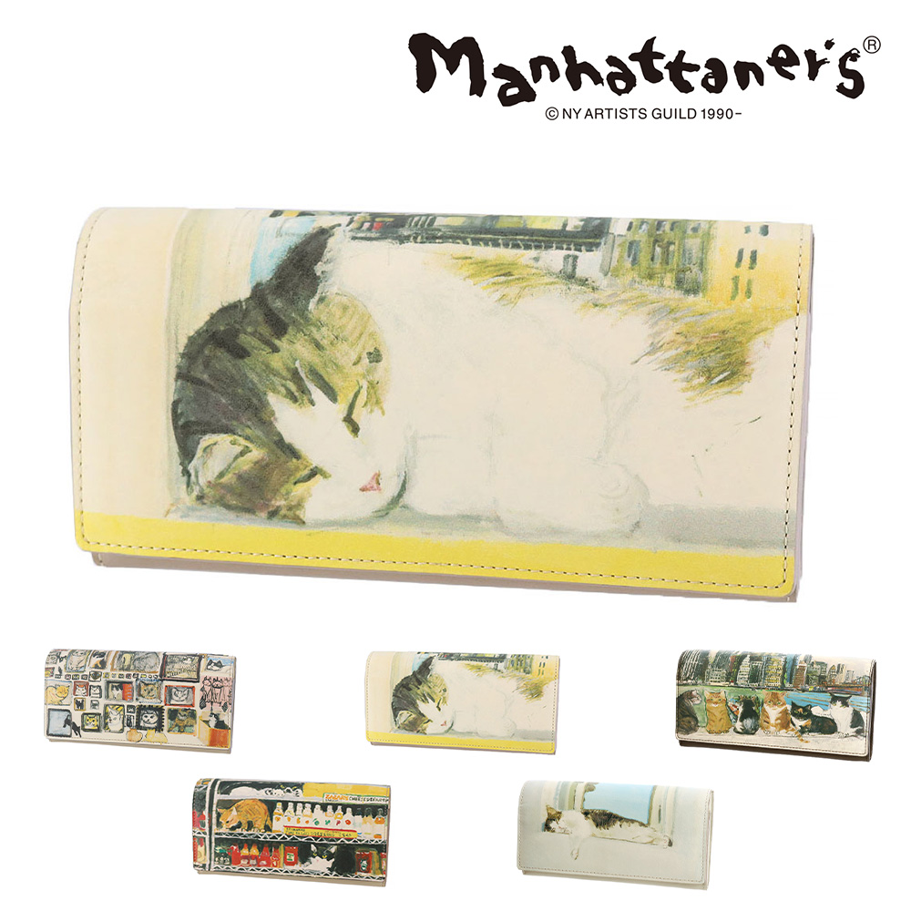 Manhattaner's 最大P+16% マンハッタナーズ 財布 長財布 本革
