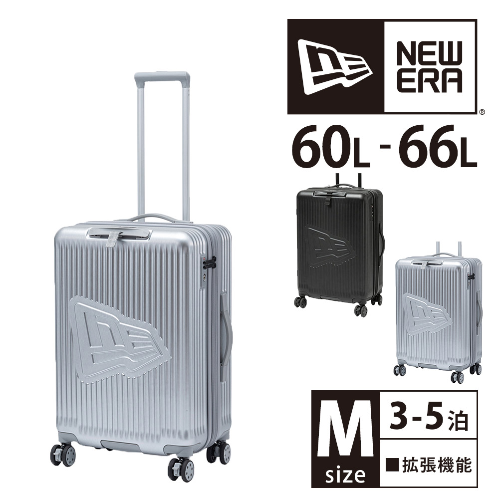 ニューエラ スーツケース キャリーケース ハード 旅行 中型 60L〜66L 3泊〜5泊 Mサイズ NEWERA ホイールキャリーケース ミディアム メンズ レディースの画像