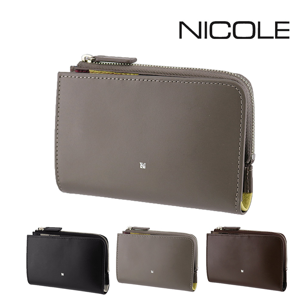 NICOLE（ニコル） 財布 二つ折り財布 折財布 2つ折り財布 ミニ財布