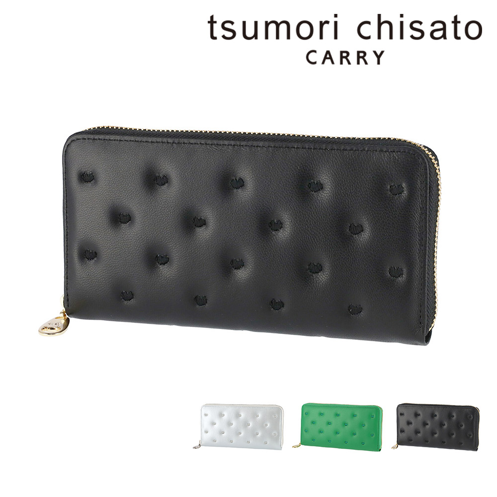 TSUMORI CHISATO（ツモリチサト） 財布 長財布 ラウンドファスナー 