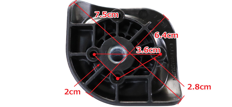 HLW501MCAPキャスターサイズ詳細2