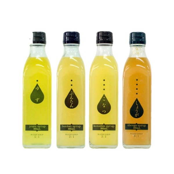 ぶんたんシロップ 300ml 4倍希釈用ドリンク 国産 シロップ 濃縮 岡林