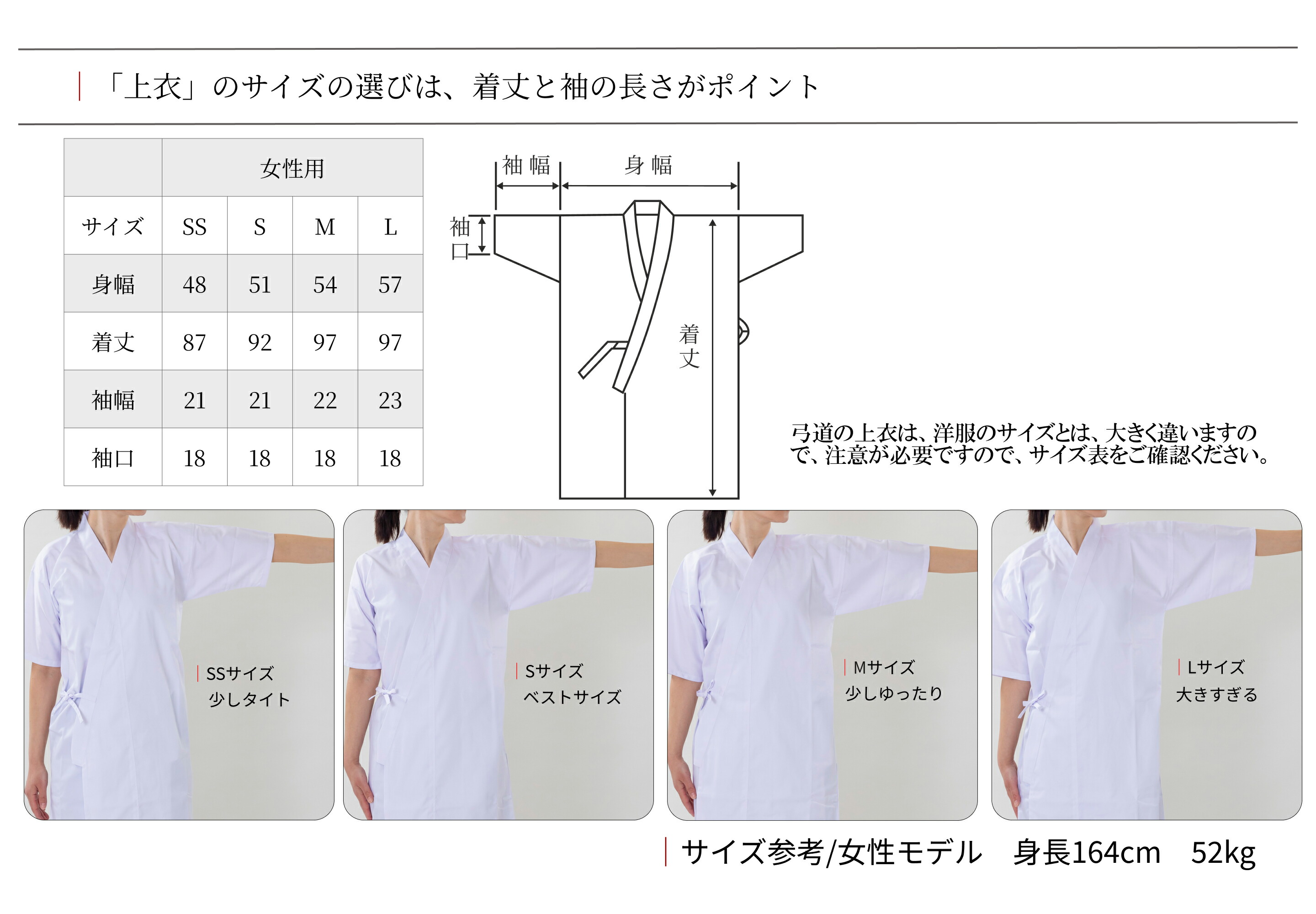 サイズ表