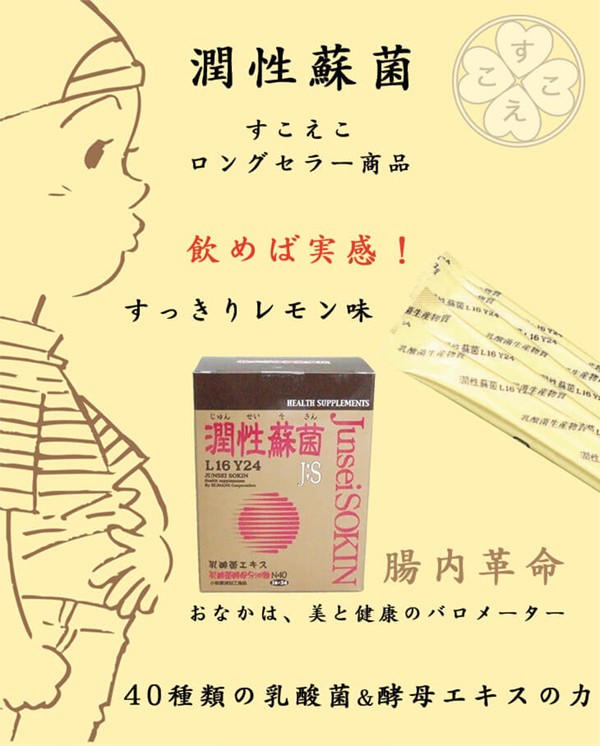 オリゴ糖 乳酸菌 粉末 潤性蘇菌 : すこやかECO通信 - 通販 - Yahoo