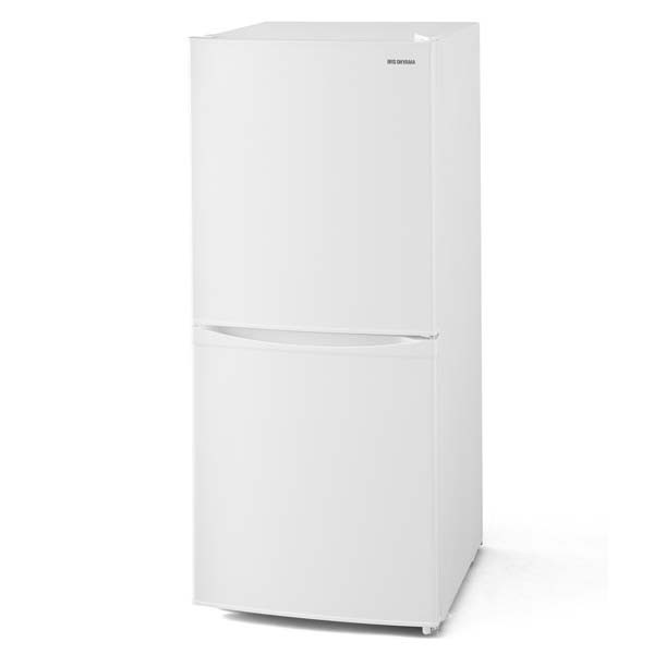 冷蔵庫 冷凍庫 大容量 ノンフロン冷凍冷蔵庫 142L 2ドア IRSD-14A-W IRSD-14A-B IRSD-14A-S ホワイト ブラック  シルバー アイリスオーヤマ 新生活