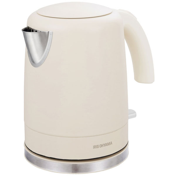 IRIS OHYAMA（アイリスオーヤマ） 電気ケトル おしゃれ すぐ沸く