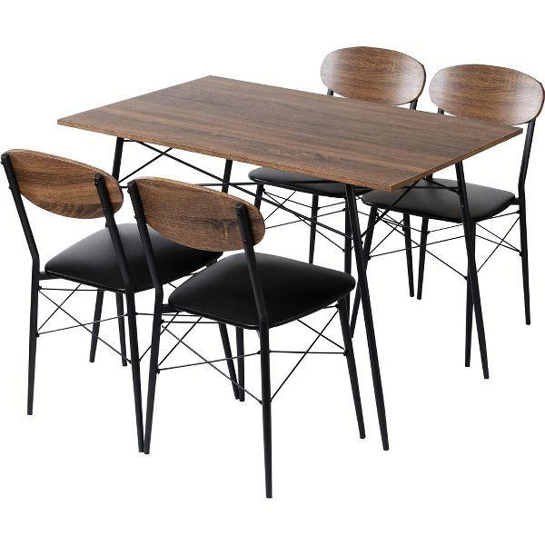 ダイニングテーブルセット 4人用 ダイニングセット おしゃれ お洒落 北欧 5点セット 黒 木目調 リビングテーブルセット 新生活 Stdset 5 M すくすくスマイル 通販 Yahoo ショッピング ダイニングテーブルセット 4人用 ダイニングセット おしゃれ お洒落 北欧 5点セット 黒 木目調 リビングテーブルセット 新生活 Stdset 5 M すくすくスマイル 通販 Yahoo ショッピング