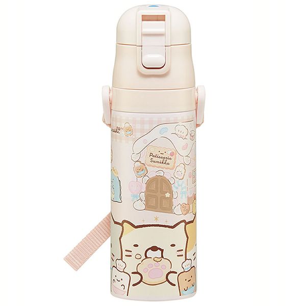 水筒 子供 おしゃれ 470ml キッズ キャラクター 子ども 保冷 直