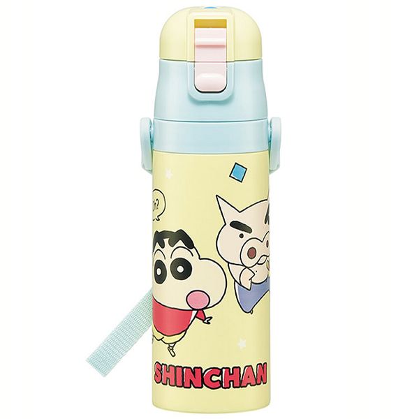 スケーター 水筒 子供 470ml 子供水筒 直飲み ステンレス 保冷
