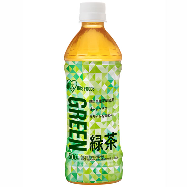 IRIS OHYAMA お茶 ペットボトル 500ml 24本 緑茶 送料無料
