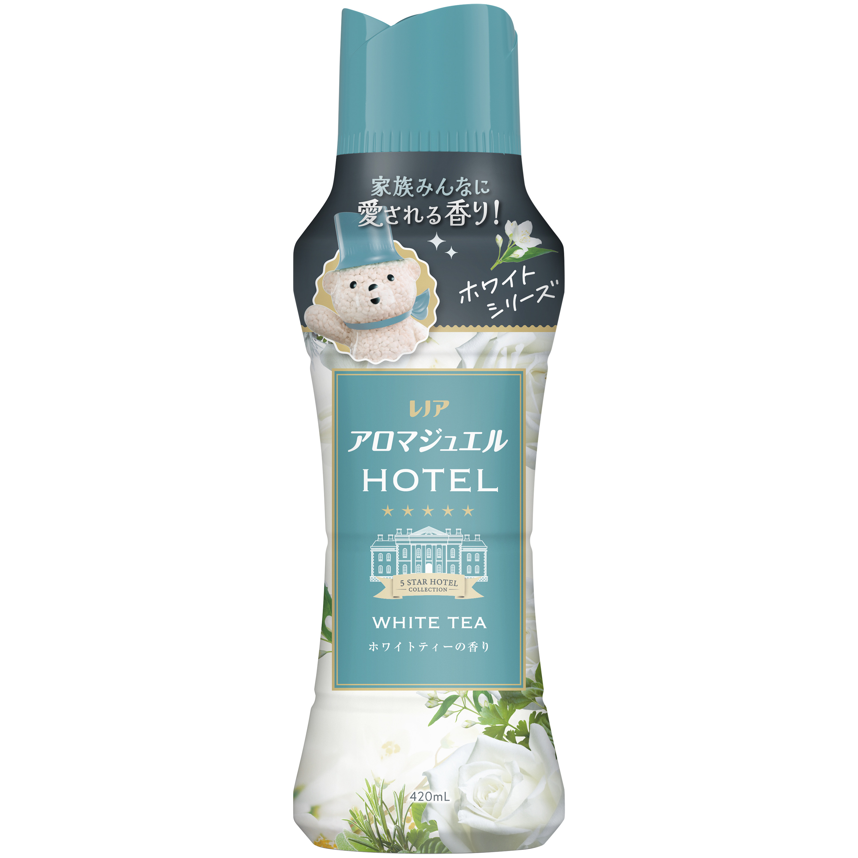 レノア レノアアロマジュエル 本体 420ml 香り付けビーズ 柔軟仕上げ剤