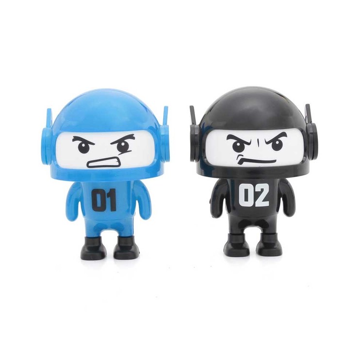 トイラジコンラジコンR/Cラジオコントロール6歳以上小学生ゲーム玩具SHARPERIMAGEKYOSHOEGGボコパンチ（ホワイト＆ブルー）ThreeSixty 