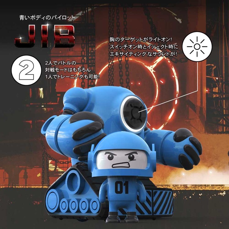 トイラジコンラジコンR/Cラジオコントロール6歳以上小学生ゲーム玩具SHARPERIMAGEKYOSHOEGGボコパンチ（ホワイト＆ブルー）ThreeSixty 