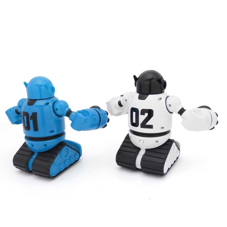 トイラジコンラジコンR/Cラジオコントロール6歳以上小学生ゲーム玩具SHARPERIMAGEKYOSHOEGGボコパンチ（ホワイト＆ブルー）ThreeSixty 