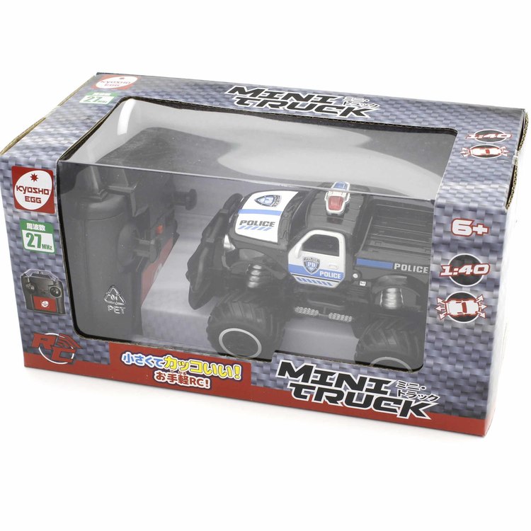 トイラジコン ラジコン R/C ミニトラック 対象年齢：6歳以上 パトカー