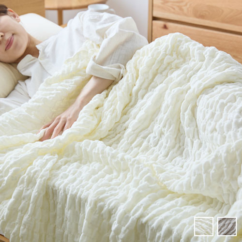 くしゅくしゅ二重ガーゼケット