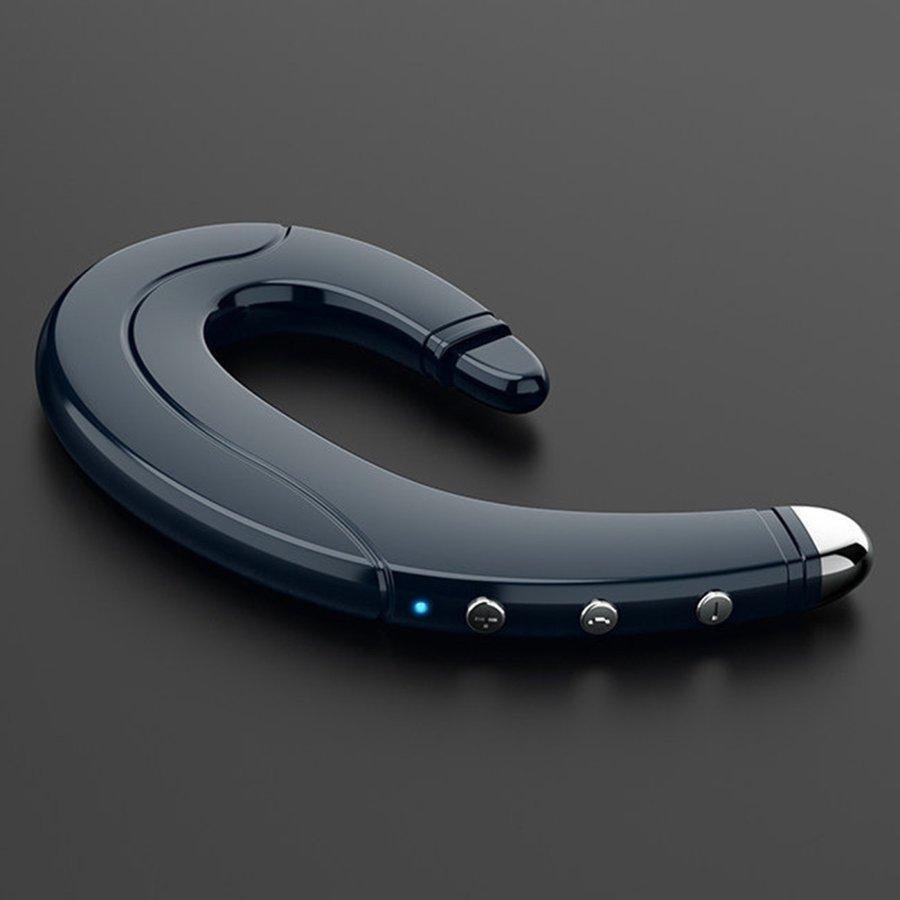 骨伝導イヤホン ワイヤレスイヤホン 骨伝導設計 Bluetooth 5.0 マイク iPhone android対応 防水 耳掛け式 両耳 片耳 インナーイヤー型 ヘッドフォン 通話｜sum41｜02