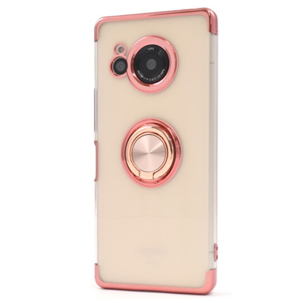 aquos r11 r10 r9 ケース リング クリア 耐衝撃 aquosr8 スマホケース sh-52d aquosr10 aquosr9 sh-51d sh-51e a401sh a301sh アクオスr11 アクオスr10 透明 |  | 01