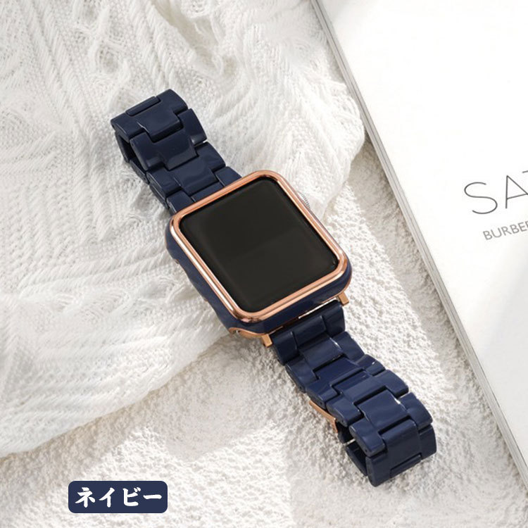 アップルウォッチ バンド ケース 一体型 腕時計ベルト Apple Watch バンド series 8 7 6 5 4 3 2 1 se 41mm 45mm 44mm 40mm 38mm 42mm 可愛い 交換ハンド｜sumaho-shop｜02