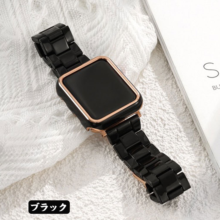 アップルウォッチ バンド ケース 一体型 腕時計ベルト Apple Watch バンド series 8 7 6 5 4 3 2 1 se 41mm 45mm 44mm 40mm 38mm 42mm 可愛い 交換ハンド｜sumaho-shop｜04