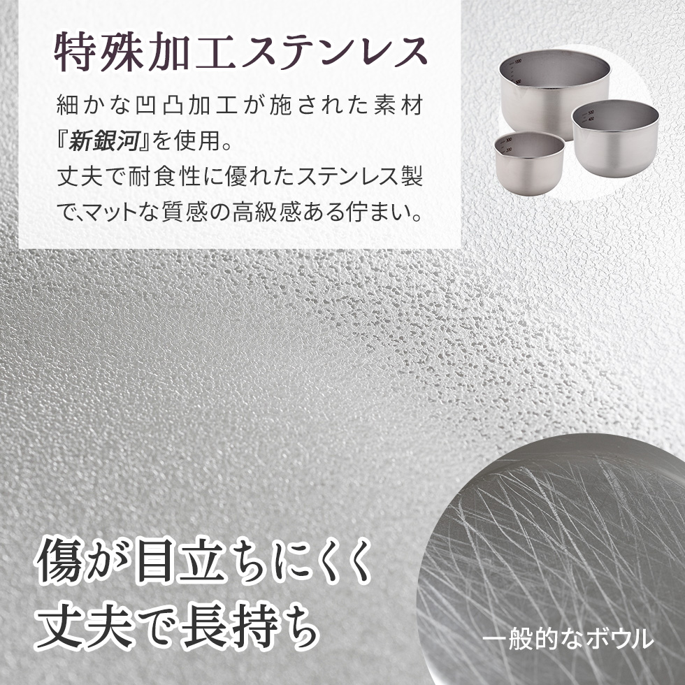 逸品物創 深めの仕込みボウル9cm,11cm,14cm 3点セット