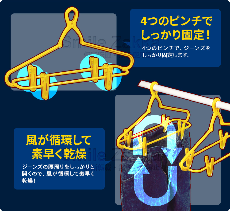 Newジーンズハンガー