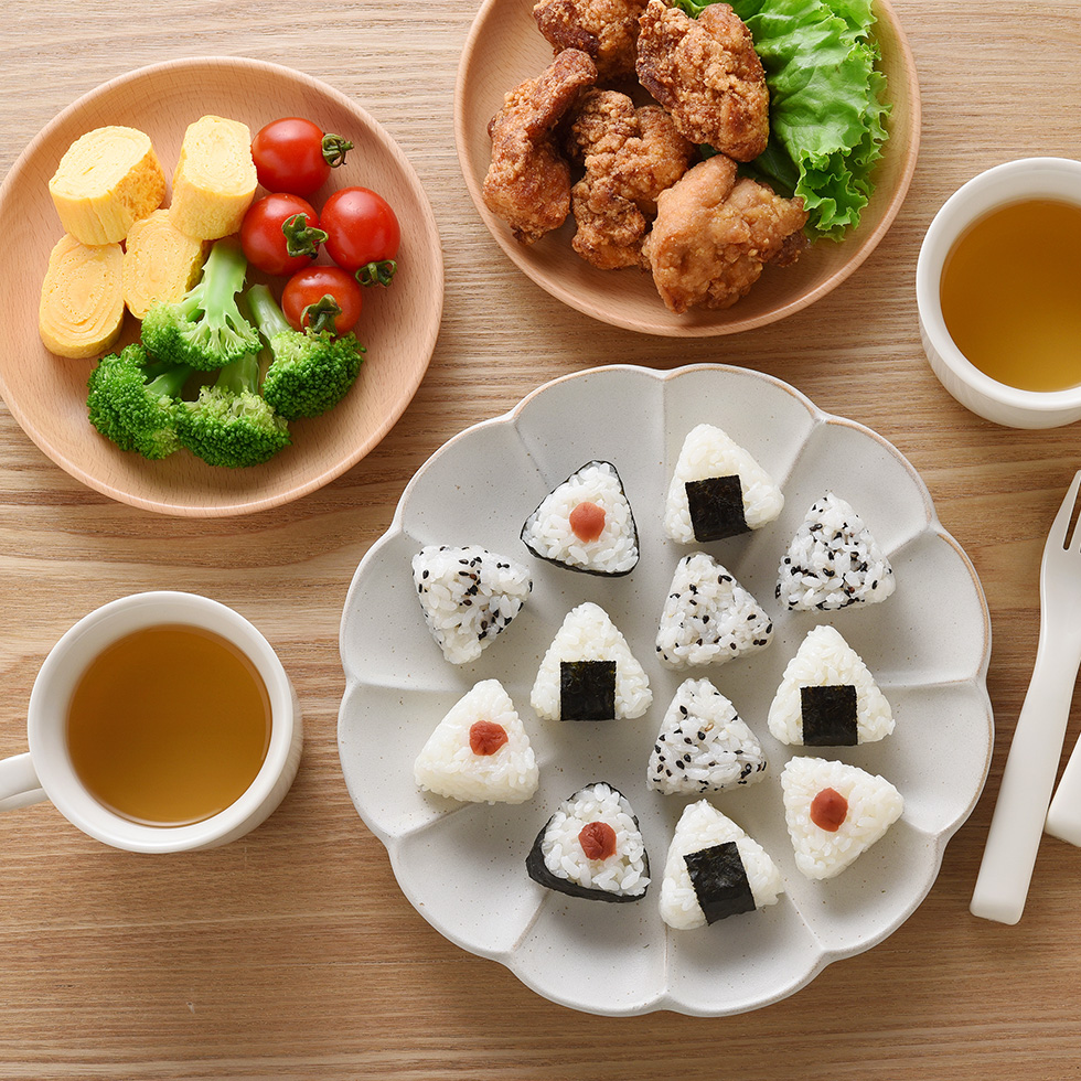さんかくこにぎりmini×2 [nico kitchen]