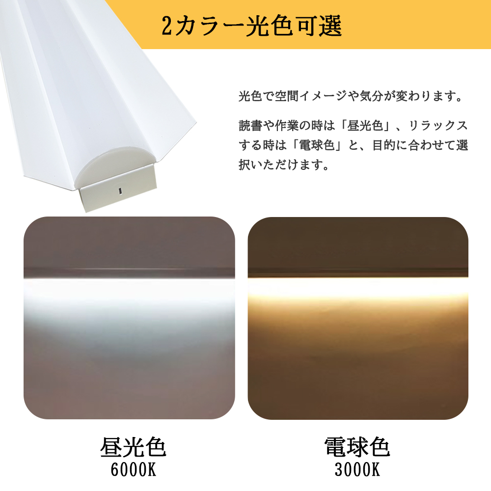 送料無料】LEDベースライト 笠付トラフ型 40W形 高輝度5380lm