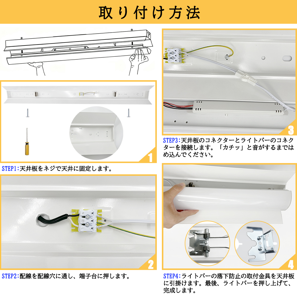 LEDベースライト 20W形 40W形 笠付トラフ型高輝度 3120lm 5380lm 器具